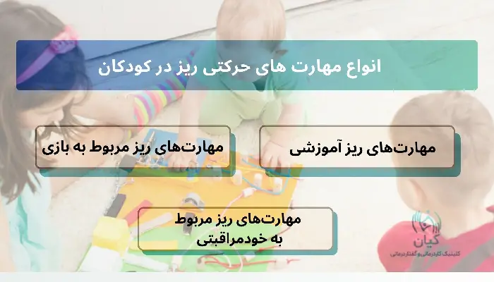 مهارت های حرکتی ریز در کودکان
