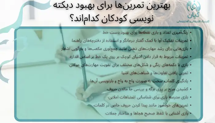 اختلال دیکته نویسی