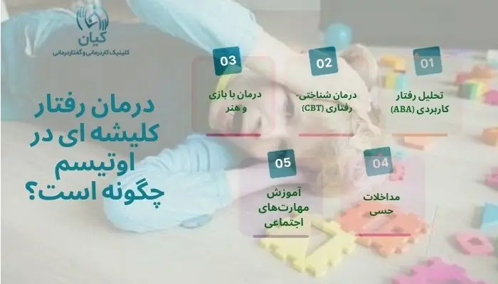 درمان رفتار کلیشه ای در اوتیسم